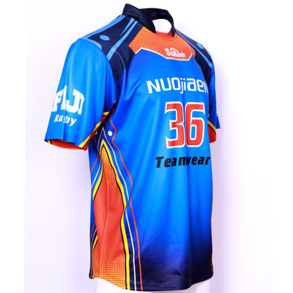 Rugby Uniforms Are Made of Thick Fabric and Are Sewn with Four Needles and Six Threads Smooth Fabric