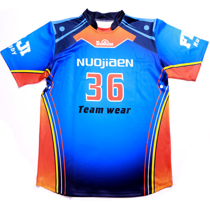 Rugby Uniforms Are Made of Thick Fabric and Are Sewn with Four Needles and Six Threads Smooth Fabric