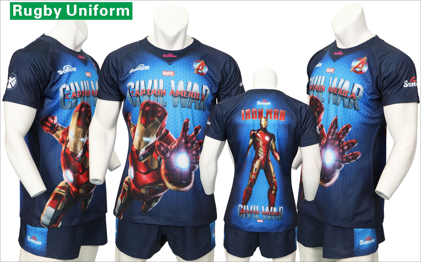 Custom Rugby Uniform Embroidery Sublimation Design Print Team Women Rugby Jersey Sportswear